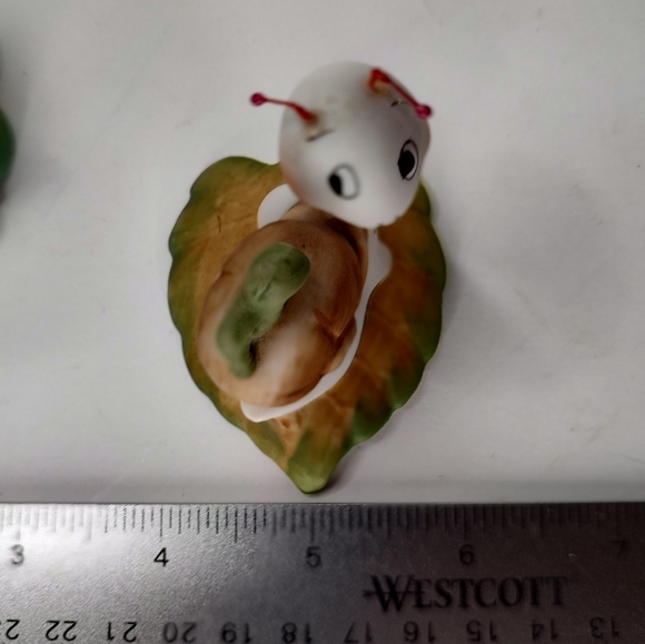 Vintage Homco Turtle Snail Figurines Spring - Picture 10 of 13